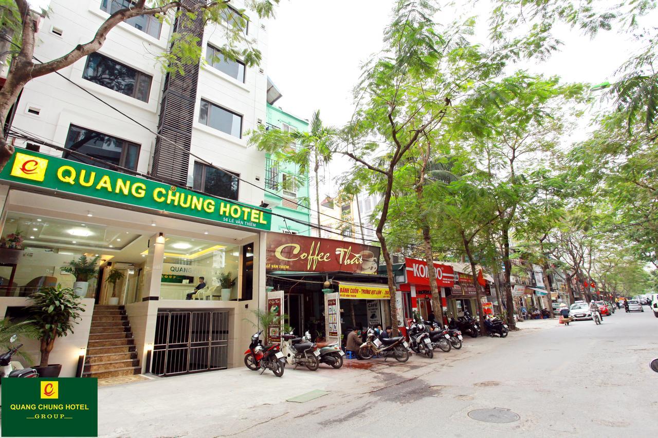 Quang Chung Hotel - 56 Le Van Thiem - By Bay Luxury Hanoi Exterior foto