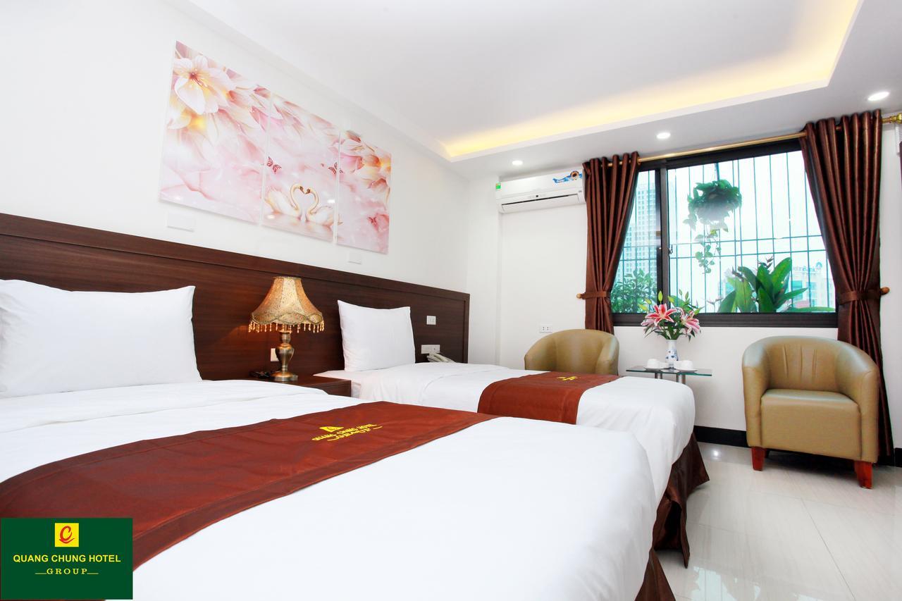 Quang Chung Hotel - 56 Le Van Thiem - By Bay Luxury Hanoi Exterior foto
