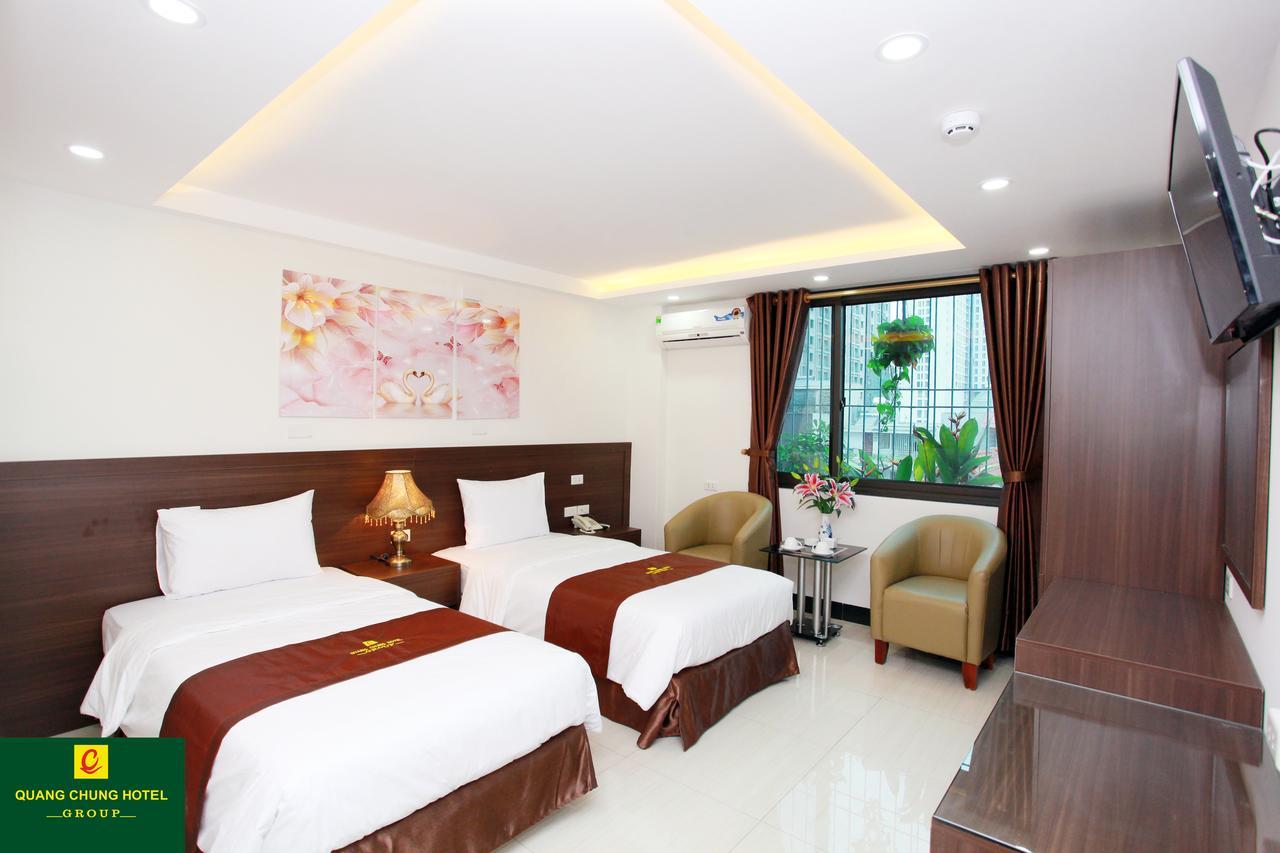 Quang Chung Hotel - 56 Le Van Thiem - By Bay Luxury Hanoi Exterior foto