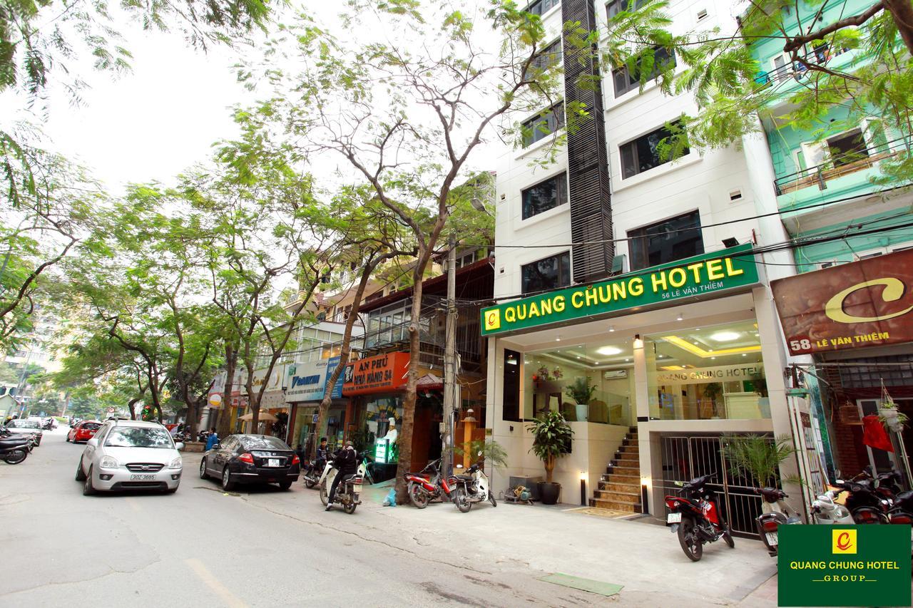 Quang Chung Hotel - 56 Le Van Thiem - By Bay Luxury Hanoi Exterior foto